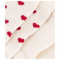 Lot 2 Paires de Chaussettes Cœurs Bébé | Rouge