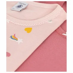 Lot 2 T-shirts Etoiles Filantes | Rose