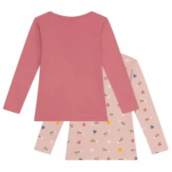 Lot 2 T-shirts Etoiles Filantes | Rose