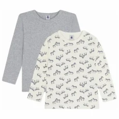 Lot 2 T-shirts Zèbres | Ecru