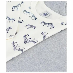 Lot 2 T-shirts Zèbres | Ecru