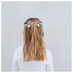 Lot de 4 Barettes Princesse | Rose