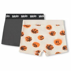 Lot de 2 Caleçons Justin Basketball Coton Bio | Ecru