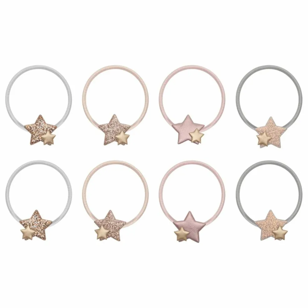 Lot de 8 Chouchous Etoiles | Doré