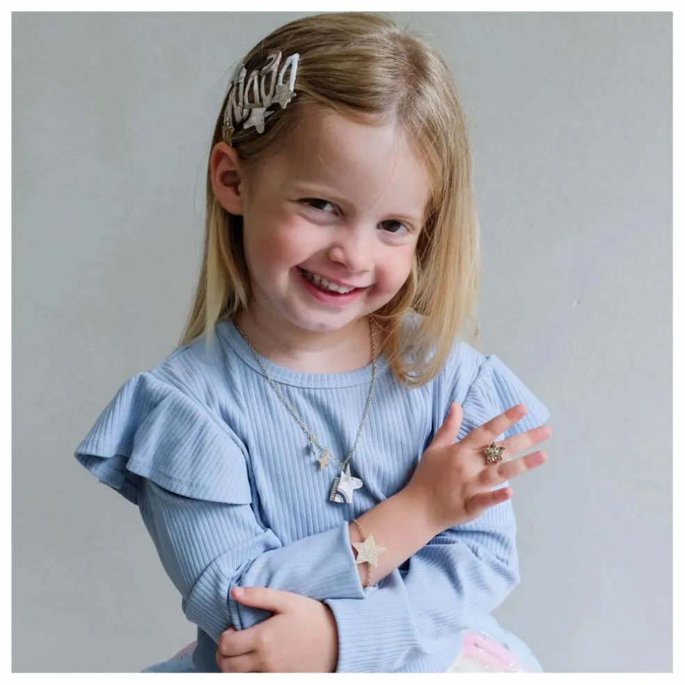 Lot de 5 Mini Barrettes Celeste | Rose