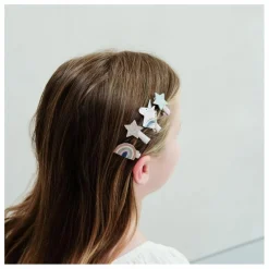 Lot de 8 Mini Barrettes Celeste | Rose