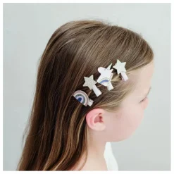 Lot de 8 Mini Barrettes Celeste | Rose