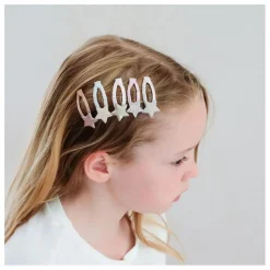 Lot de 5 Mini Barrettes Stellina | Doré