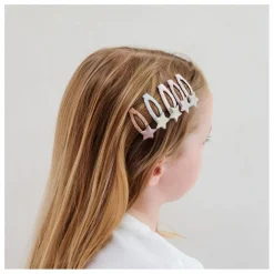 Lot de 5 Mini Barrettes Stellina | Doré
