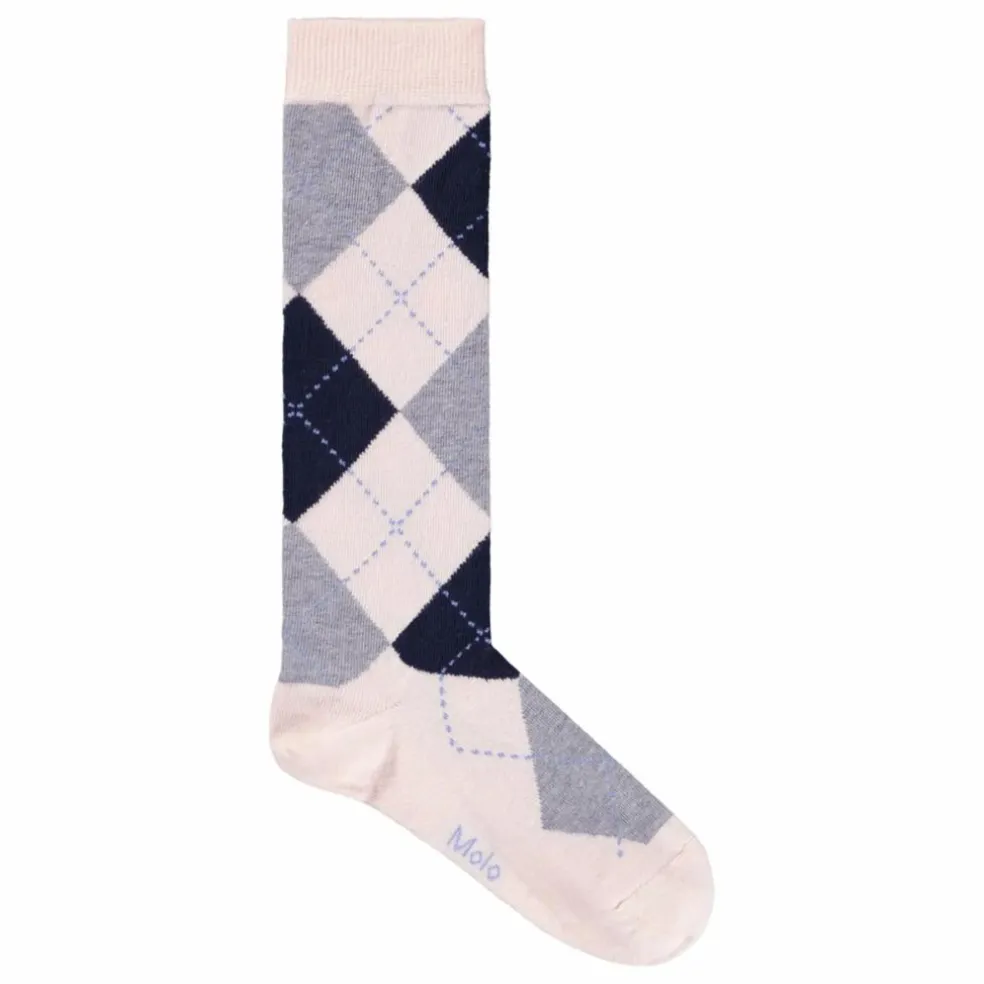 Lot de 2 Paires de Chausettes Norvina | Rose pâle