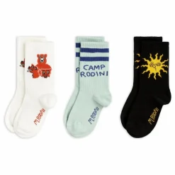 Lot de 3 Paires de Chaussettes Camp Rodini Coton Bio | Ecru