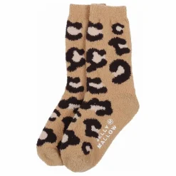 Lot de 2 Paires de Chaussettes Leopard Tarry | Beige