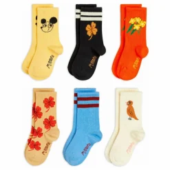 Lot de 6 Paires de Chaussettes Clover Coton Bio | Ecru
