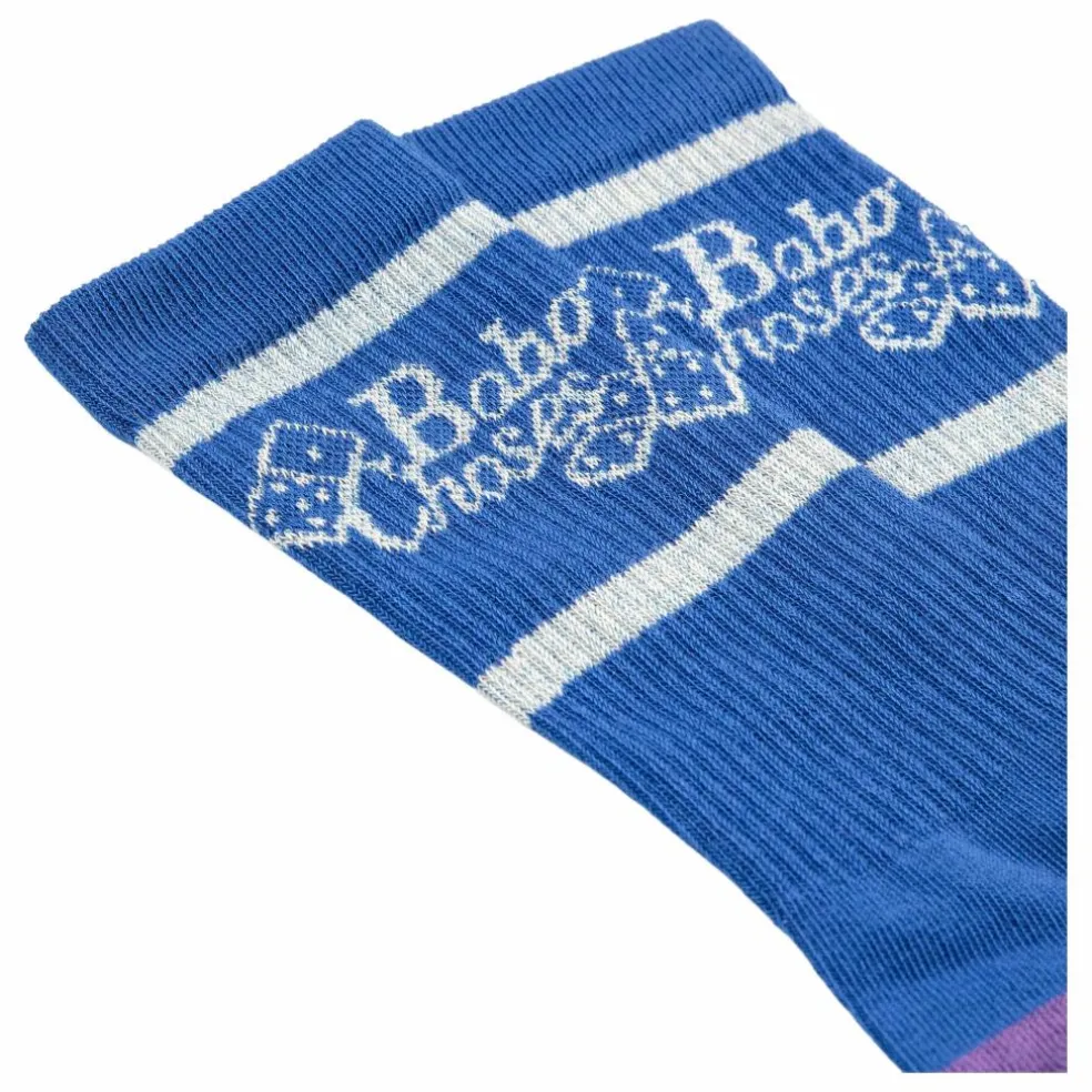 Lot de 2 Paires de Chaussettes Tic Tac Toe - Collection Femme | Bleu