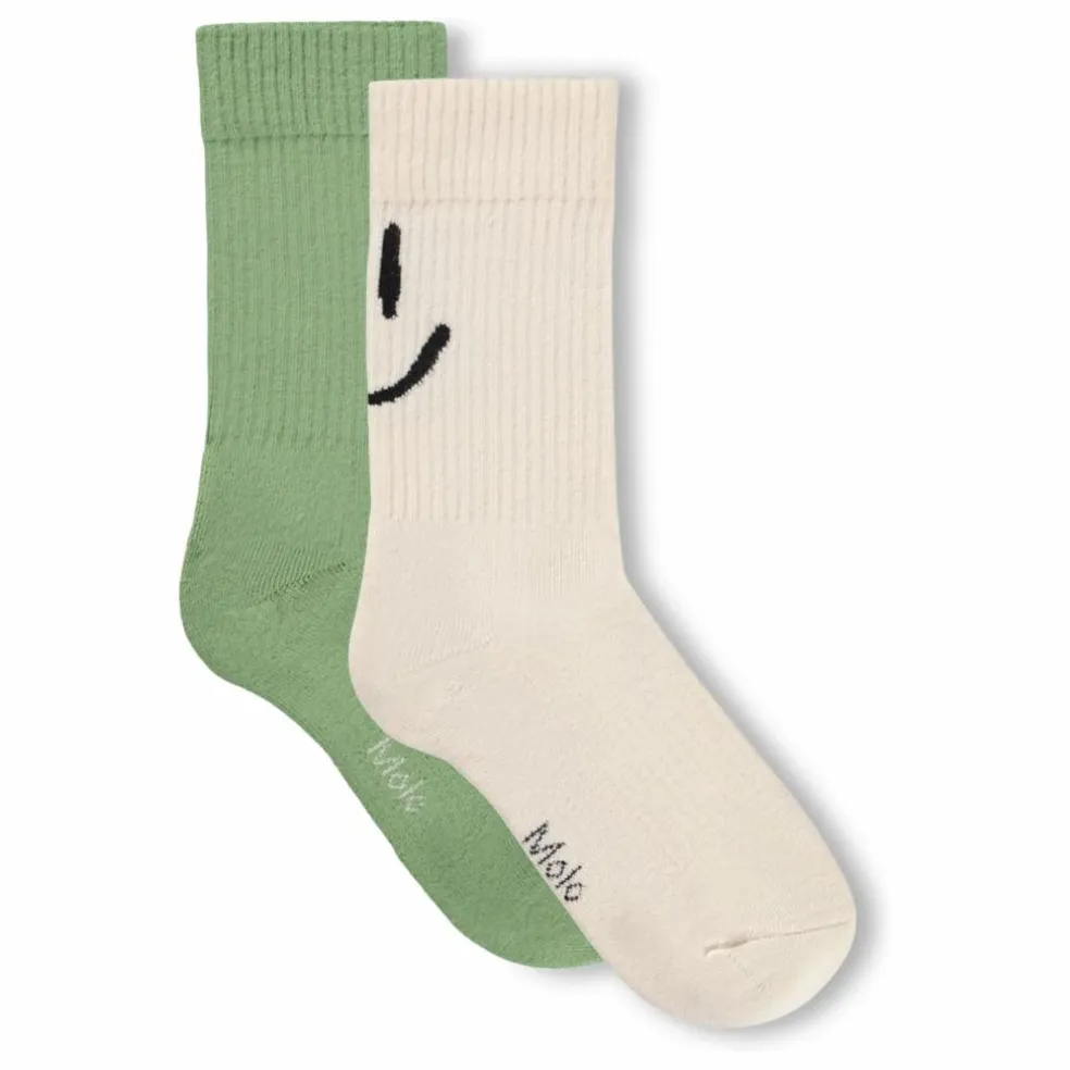 Lot de 2 Paires de Chaussettes Norman Smile | Vert