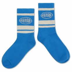 Lot de 5 Paires de Chaussettes Logo | Bleu