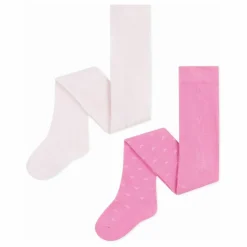 Lot de 2 Paires de Chaussettes Hautes | Rose