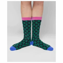 Lot de 3 Paires de Chaussettes Happy Coton Bio - Collection Femme | Vert