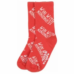 Lot de 3 Paires de Chaussettes Kindness | Rouge