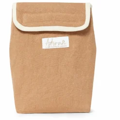 Lunch bag isotherme en lin | Terracotta