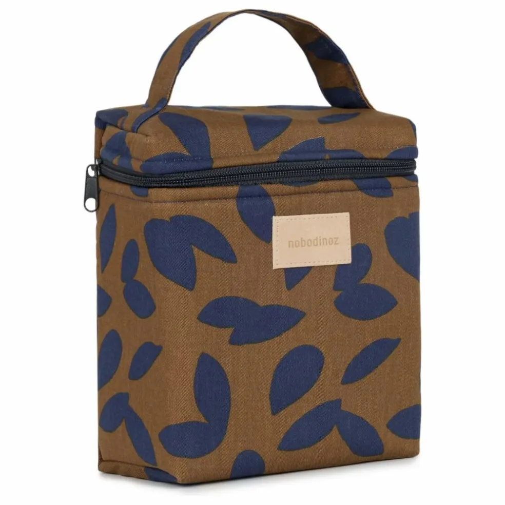 Lunch bag isotherme Hyde Park Blue Leaves | Bleu
