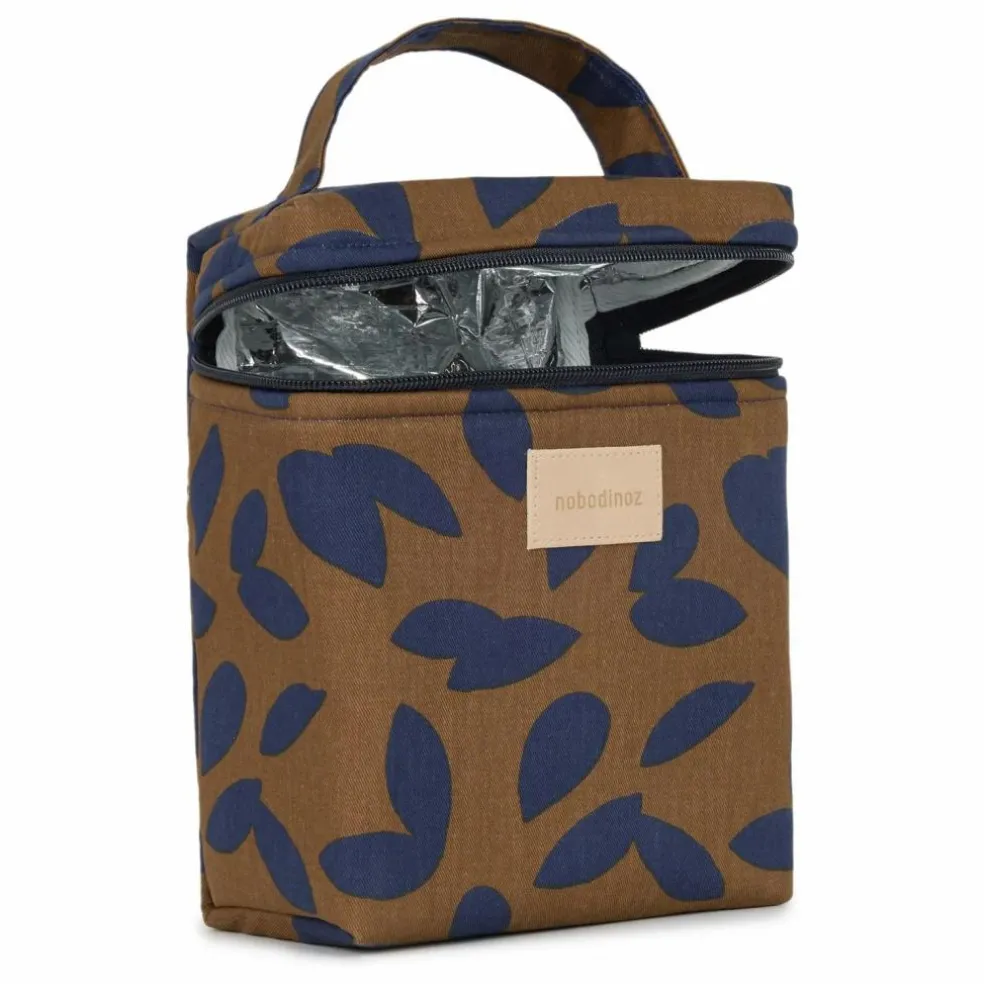 Lunch bag isotherme Hyde Park Blue Leaves | Bleu