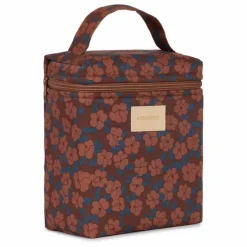 Lunch bag isotherme Hyde Park Maroon Poppies | Brique