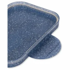 Lunch box glitter Race | Bleu foncé