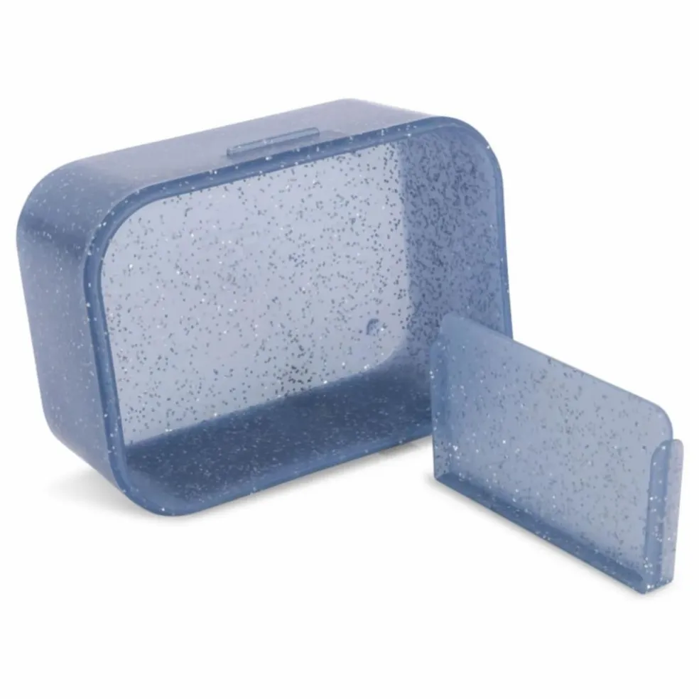 Lunch box glitter Race | Bleu foncé