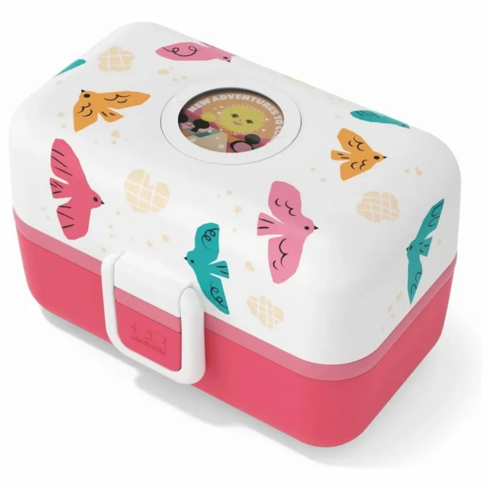 Lunch box MB Tresor Oiseaux | Rose