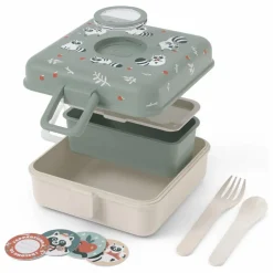 Lunch box Snacky Raton Laveur | Vert