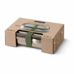 Lunch box Stainless | Vert olive