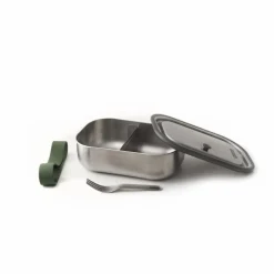 Lunch box Stainless | Vert olive
