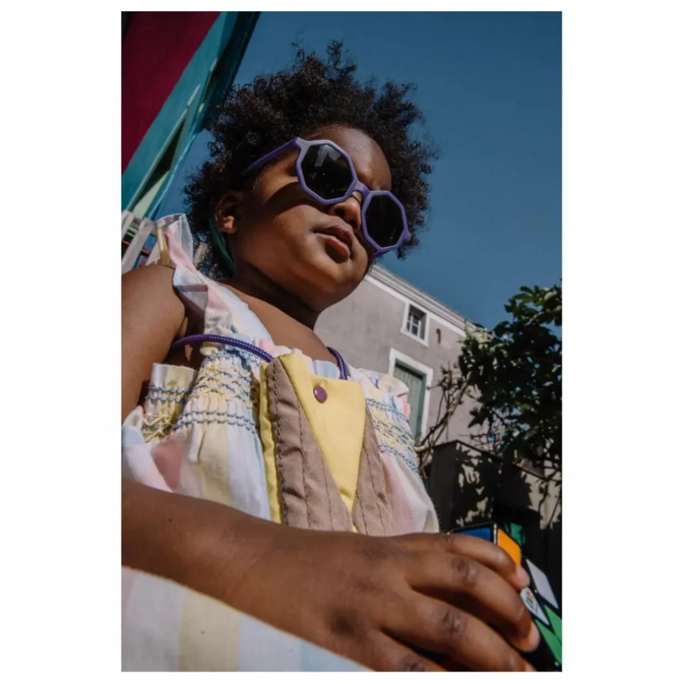 Lunettes de Soleil et Pochette YEYE X Mini Kyomo | Violet