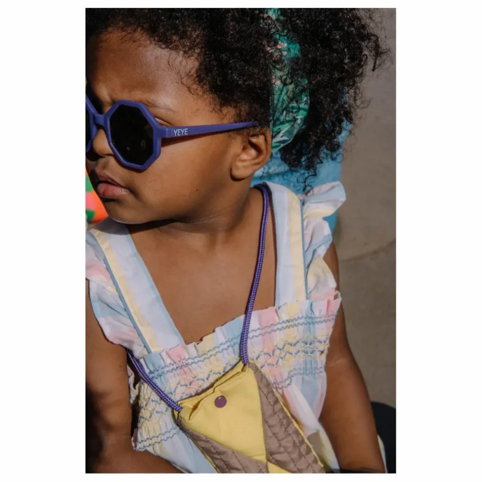 Lunettes de Soleil et Pochette YEYE X Mini Kyomo | Violet