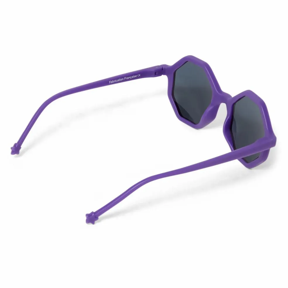 Lunettes de Soleil et Pochette YEYE X Mini Kyomo | Violet