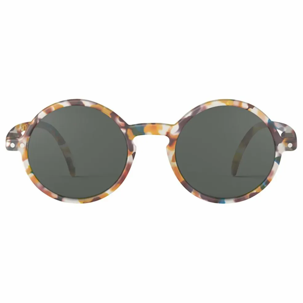 Lunettes de Soleil #G Tortoise Junior | Bleu