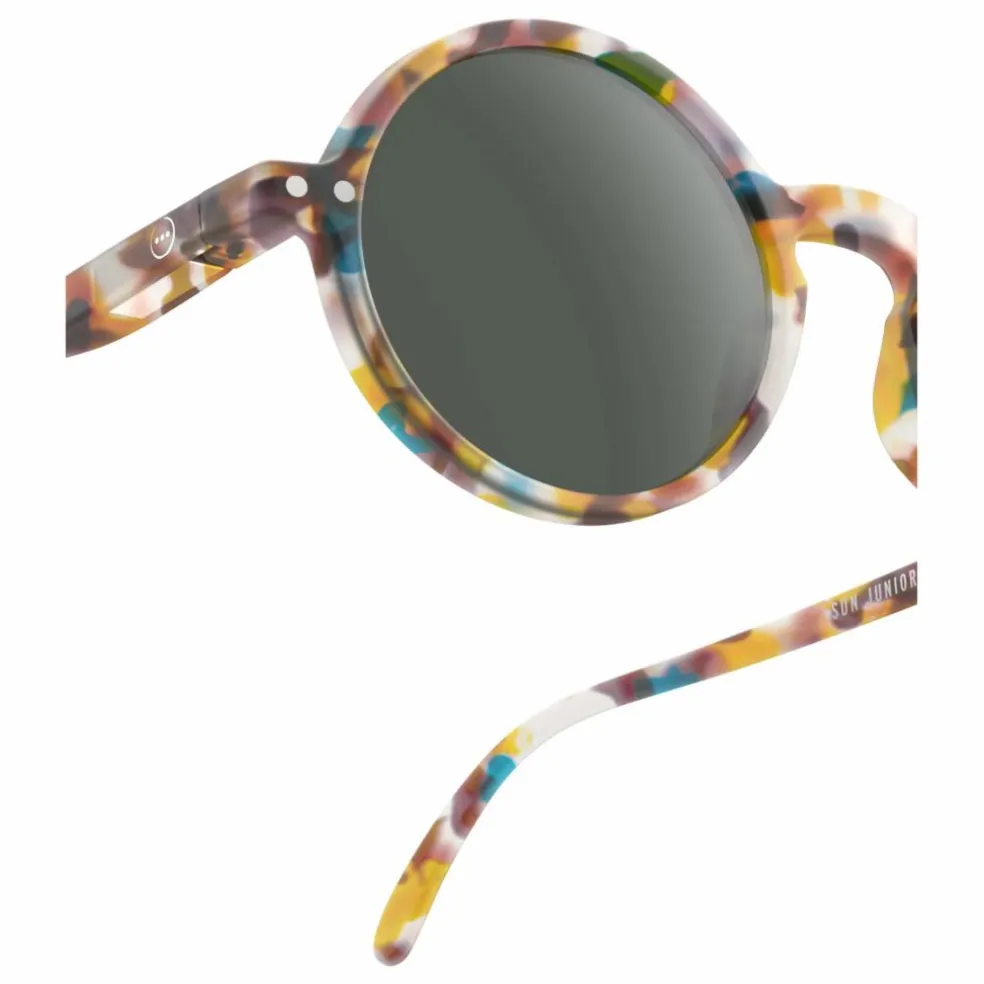Lunettes de Soleil #G Tortoise Junior | Bleu