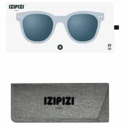 Lunettes de Soleil #N Oversize | Bleu pâle