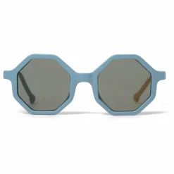 Lunettes de Soleil Tricolore | Bleu gris