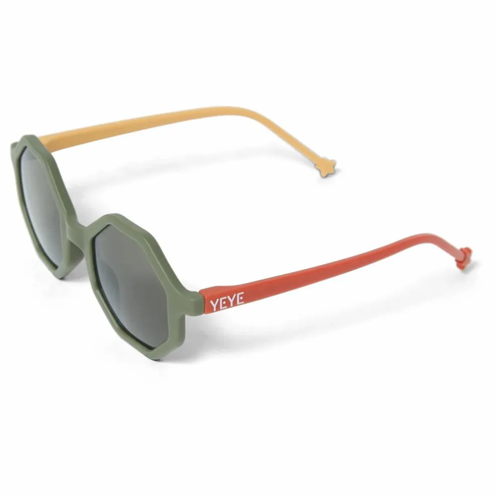 Lunettes de Soleil Tricolore | Vert kaki