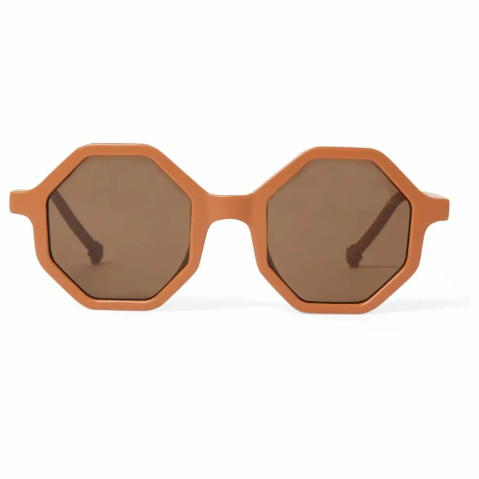 Lunettes de Soleil Uni | Marron