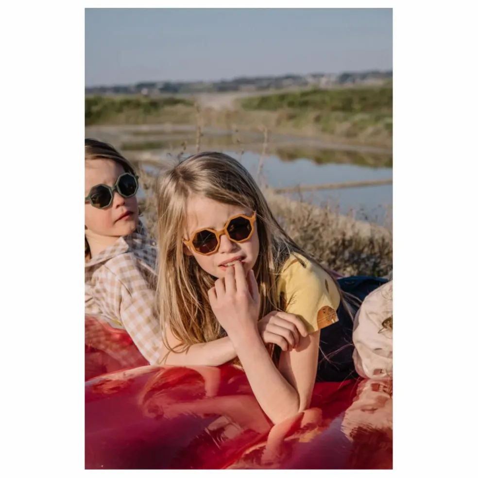 Lunettes de Soleil Uni | Marron