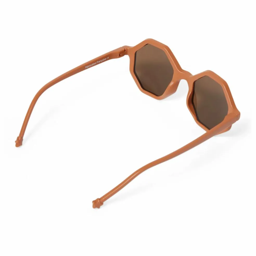 Lunettes de Soleil Uni | Marron