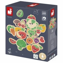 Magnets - Fruits & Légumes - 24 pièces