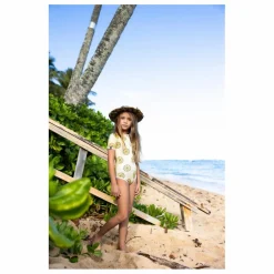 Maillot 1 Pièce Anti-UV Squeeze The Day | Jaune