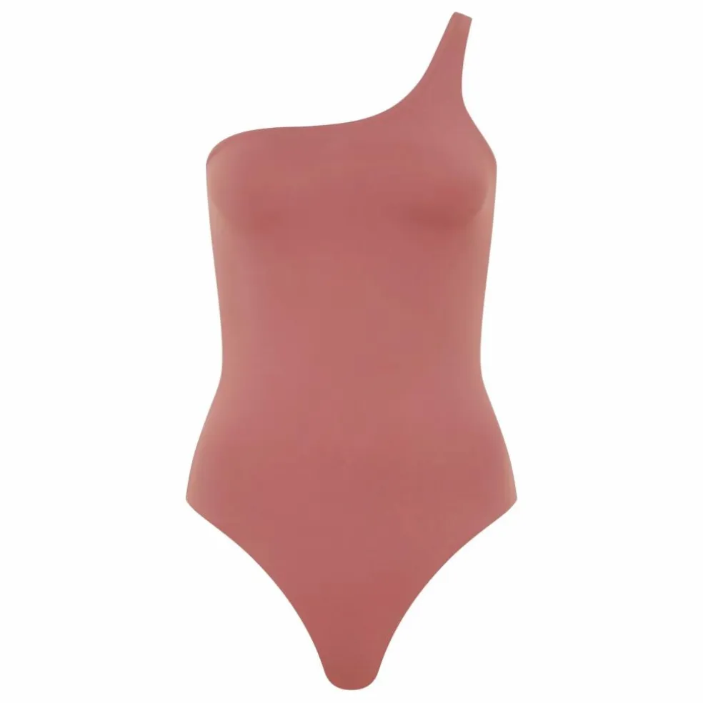 Maillot 1 Pièce Asymétrique Janet | Prune