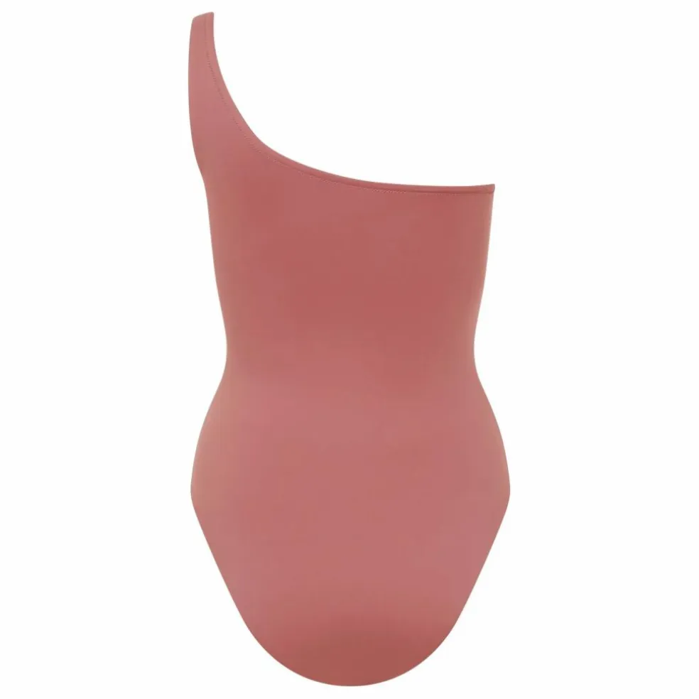 Maillot 1 Pièce Asymétrique Janet | Prune