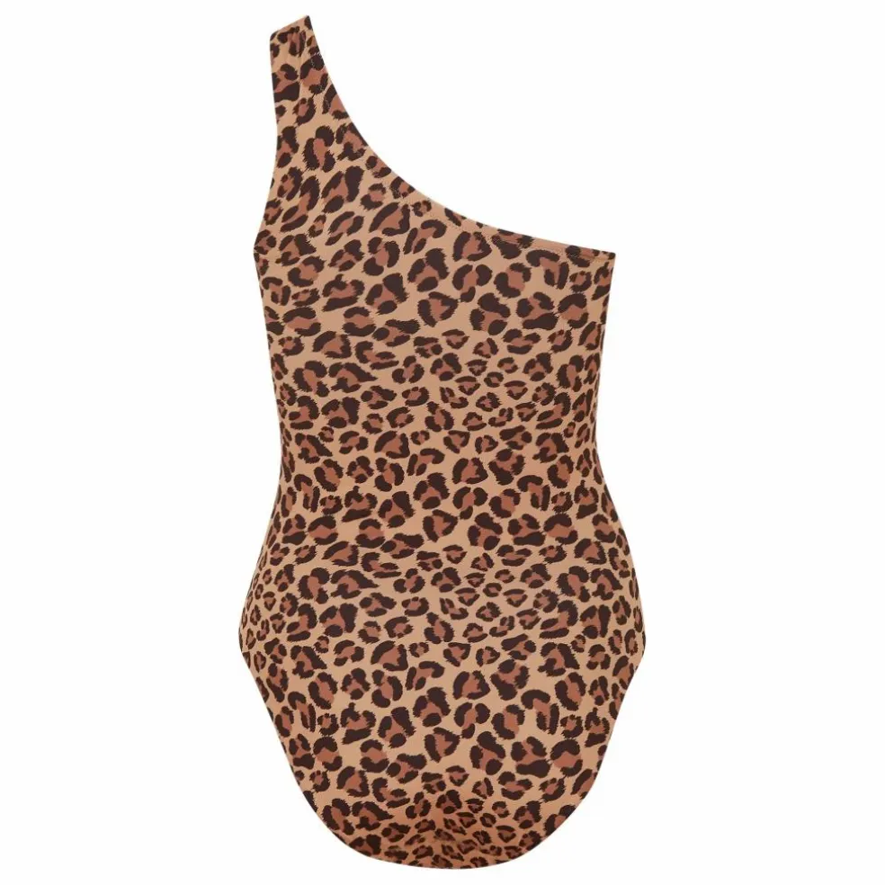Maillot 1 Pièce Asymétrique Ava | Beige