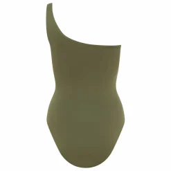 Maillot 1 Pièce Asymétrique Janet | Vert kaki clair